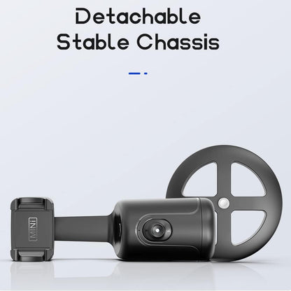Smart 360° Auto Face Tracking Gimbal Desktop Selfie Stabilizer Robot Cameraman with Adjustable Lens Stable Base Phone Holder for Smartphone Vlog Live Streaming Video Chat
